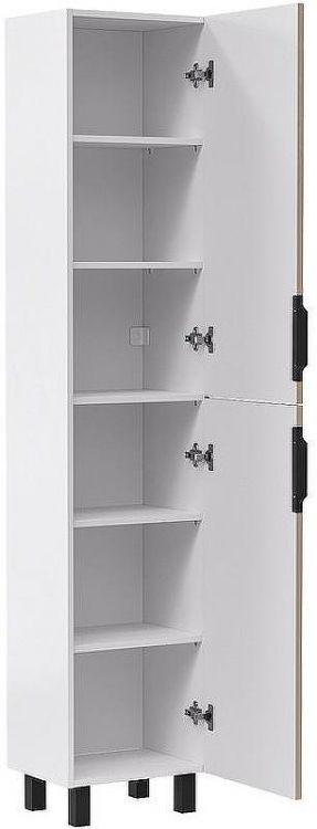 Шкаф пенал Volna Lotty 40 pnLOTTY40-13 Латте Белый