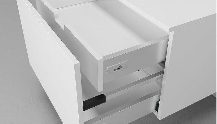 Тумба STWORKI Ольборг 80 tpUNI.80.H40.Y.VY-211CO подвесная Белая матовая