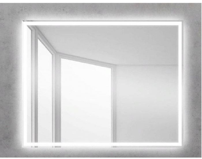 Зеркало BelBagno SPC-GRT 100 с кнопочным выключателем с подсветкой