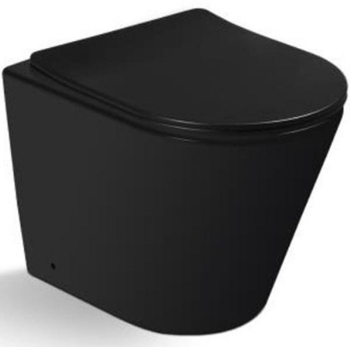 Унитаз SantiLine SL-5020MB приставной с сиденьем Микролифт