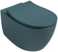 Унитаз Isvea Sentimenti Neo  10AR02010SV-2P подвесной цвет Изумрудный матовый без сиденья
