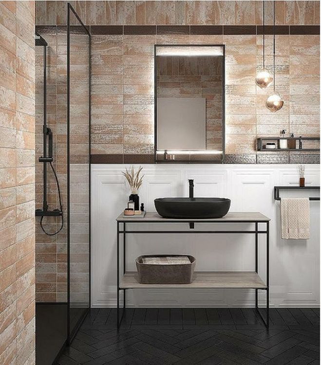 Полка Kerama Marazzi Plaza Next 35 PL.N.sh.35\BLK Черная матовая