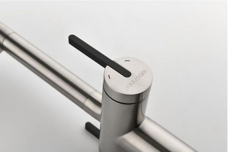 Смеситель для кухни Paulmark Gravity Gr213888-BS Брашированная сталь Смеситель для кухни Paulmark Gravity Gr213888-BS Брашированная сталь