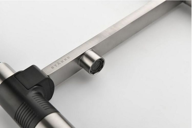 Смеситель для кухни Paulmark Gravity Gr213888-BS Брашированная сталь Смеситель для кухни Paulmark Gravity Gr213888-BS Брашированная сталь