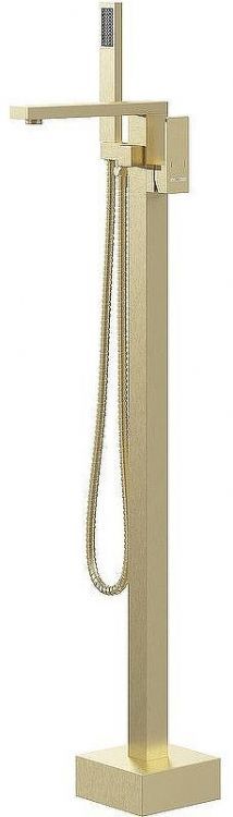 Смеситель для ванны Grossman Falcon 530.K35.08.320 Золото брашированное Смеситель для ванны Grossman Falcon 530.K35.08.320 Золото брашированное