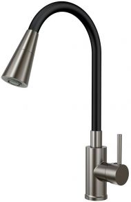 Смеситель для кухни ESKO K47GMB цвет Оружейная сталь Черный Смеситель для кухни ESKO K47GMB цвет Оружейная сталь Черный