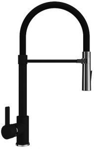 Смеситель для кухни Ulgran Quartz UQ-024-07 цвет Уголь