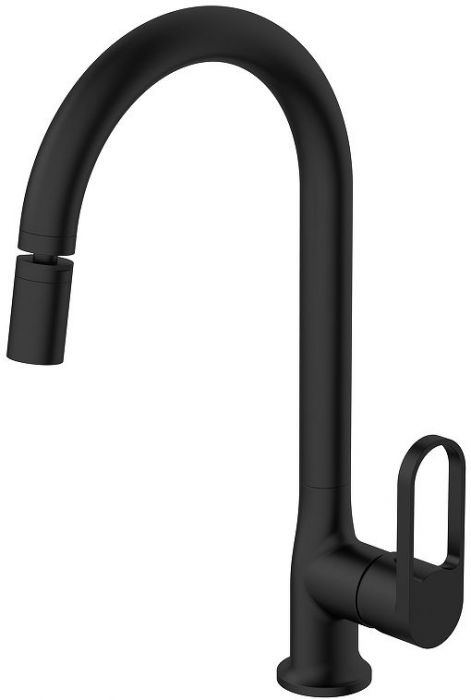 Смеситель для кухни Voda Harbor Black HR519BAR цвет Черный