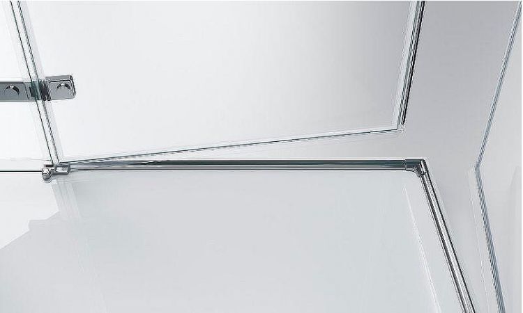 Душевой уголок BelBagno Kraft 120х90 KRAFT-AH-22-120/90-C-Cr-R профиль Хром стекло прозрачное