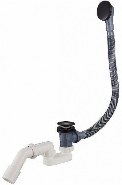 Слив-перелив Raglo R600.31.06 click-clack Черный матовый