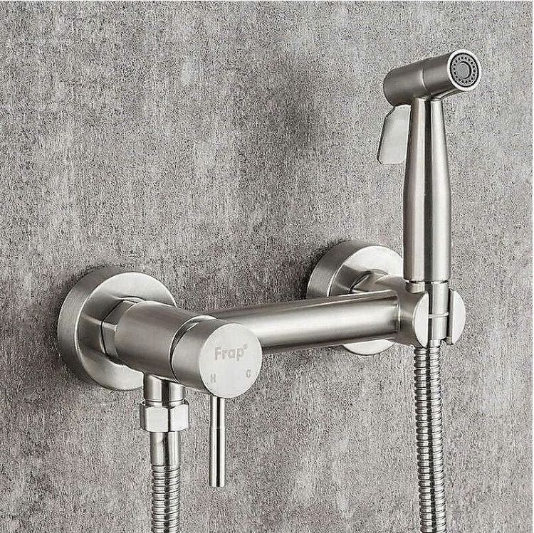 Гигиенический душ со смесителем Frap F7503-5 Сатин Гигиенический душ со смесителем Frap F7503-5 Сатин