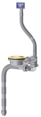 Слив-перелив для кухонной мойки ZorG Lux KC 1 цвет Бронза