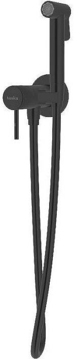 Гигиенический душ со смесителем Teska Pulito BTK6804 Черный матовый