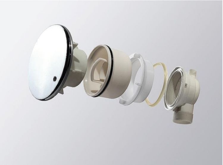 Акриловый поддон для душа Cezares Tray A 100x80 TRAY-A-AH-100/80-15-W Белый