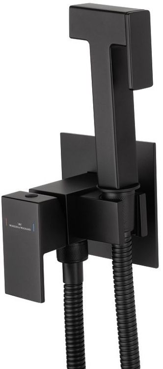 Гигиенический душ со смесителем Wonzon & Woghand WW-88829903-MB цвет Черный матовый Гигиенический душ со смесителем Wonzon & Woghand WW-88829903-MB цвет Черный матовый