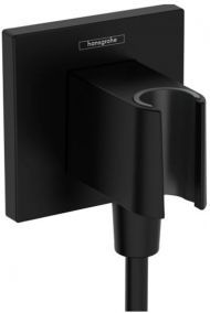 HG Шланговое подключение Hansgrohe FixFit E , цвет: черный матовый