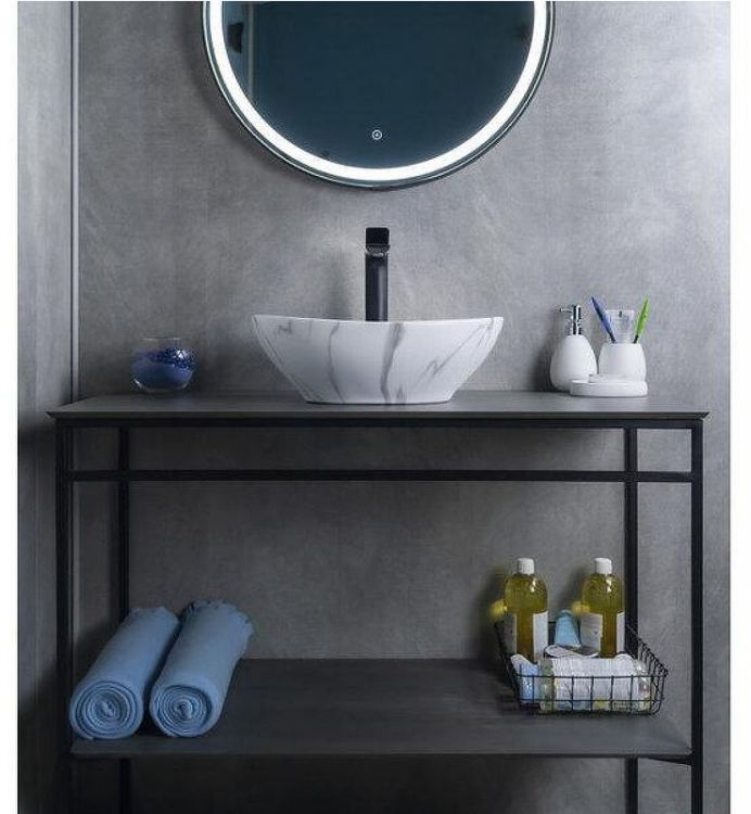 Раковина-чаша Gid Lago Mnc138C 41 54473 цвет Под камень глянцевый