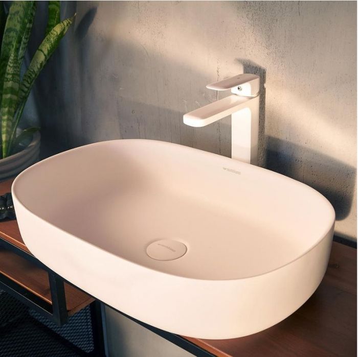 Раковина-чаша Montebianco Conca 54 12020 цвет Белый матовый