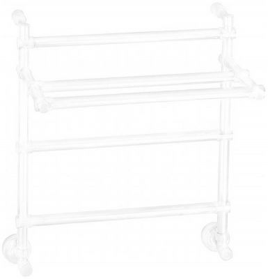 Электрический полотенцесушитель Margaroli Sole 554-3 BOX 5544703WHPB с полкой Белый