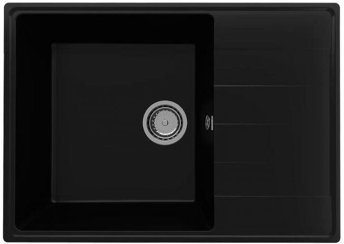Кухонная мойка Ulgran Quartz Prima 700-07 Уголь