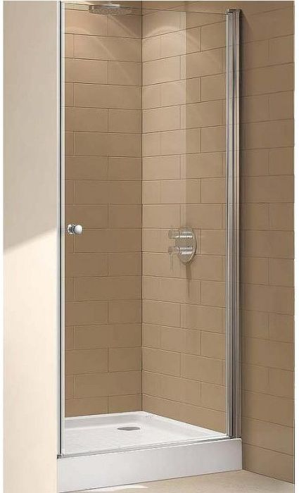Душевая дверь Cezares Eco 60 ECO-O-B-1-60-C-Cr профиль Хром стекло прозрачное