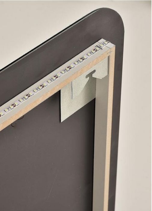 Зеркало Sintesi Salerno 100 SIN-SPEC-SALERNO-100 с подсветкой с подогревом с бесконтактным выключателем