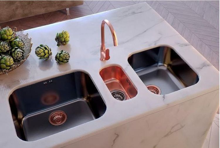 Кухонная мойка Alveus Variant 10 Monarch Copper 480x400x180 1113580 Медь Кухонная мойка Alveus Variant 10 Monarch Copper 480x400x180 1113580 Медь
