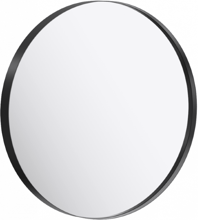 Зеркало круглое AQWELLA RM 60 см, RM0206BLK
