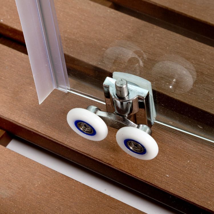 Душевая кабина Deto A09 LED с кнопкой и гидромассажем 90x90x220