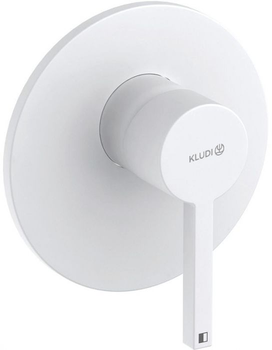 Смеситель для душа Kludi Nova Fonte Puristic 207555315 Белый матовый