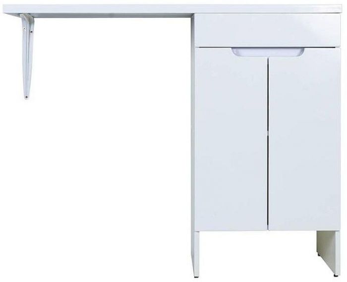 Тумба с раковиной Orange Sistema 120 R STD-120TUW+RAR Белая