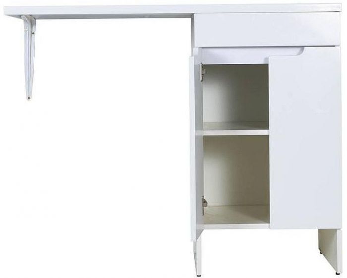Тумба с раковиной Orange Sistema 120 R STD-120TUW+RAR Белая