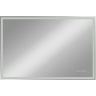 Зеркало Континент Mercury 1000х700 ЗЛП971 с подсветкой с сенсорным выключателем с подогревом с часами