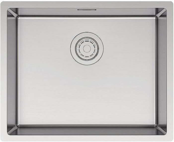 Кухонная мойка Paulmark Lassan 54 Uni LA54-BS Брашированная нержавеющая сталь