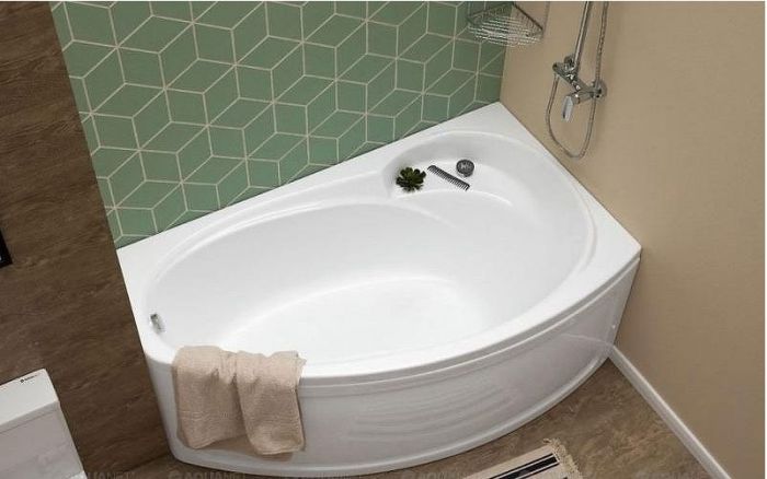 Акриловая ванна Aquanet Jersey 170x90 R 205329 без гидромассажа