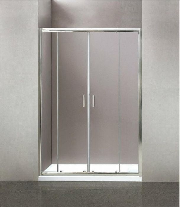 Душевая дверь BelBagno Uno 180 UNO-195-BF-2-180-C-Cr профиль Хром стекло прозрачное