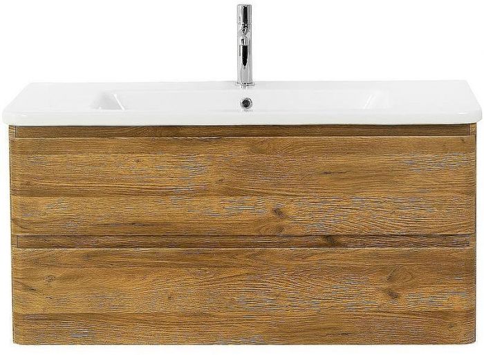 Тумба под раковину BelBagno 105 ALBANO-CER-1050-2C-SO-RR подвесная Rovere Rustico