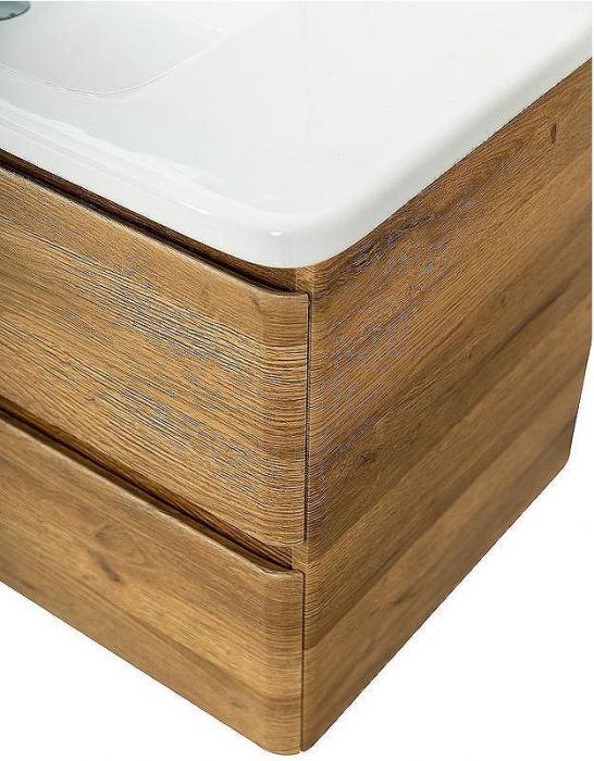 Тумба под раковину BelBagno 105 ALBANO-CER-1050-2C-SO-RR подвесная Rovere Rustico