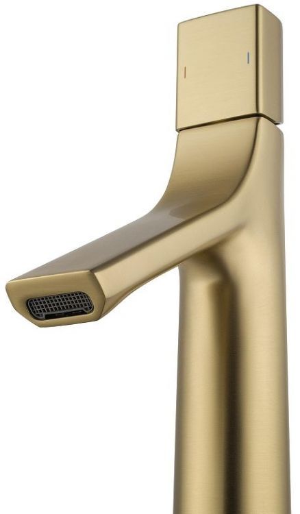 Смеситель для раковины Wonzon & Woghand The One WW-H1011-BG цвет Брашированное золото