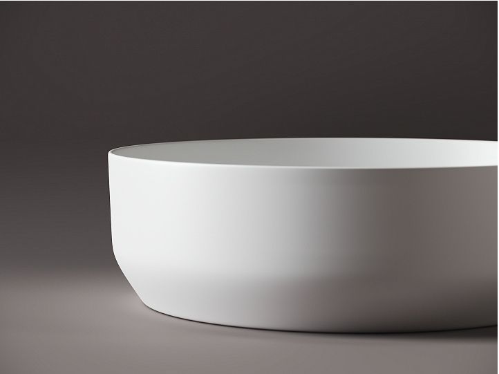 Умывальник CERAMICANOVA Element чаша накладная круглая (цвет Белый Матовый) CN6022MW Умывальник CERAMICANOVA Element чаша накладная круглая (цвет Белый Матовый) CN6022MW