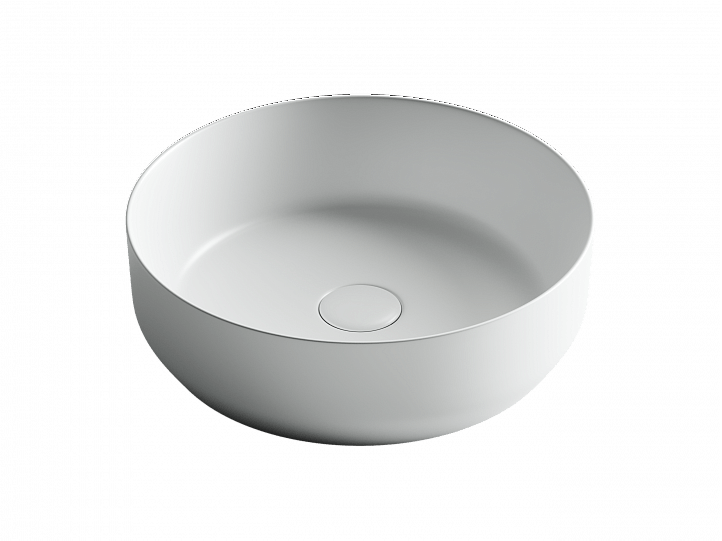 Умывальник CERAMICANOVA Element чаша накладная круглая (цвет Белый Матовый) CN6022MW Умывальник CERAMICANOVA Element чаша накладная круглая (цвет Белый Матовый) CN6022MW