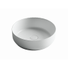 Умывальник CERAMICANOVA Element чаша накладная круглая (цвет Белый Матовый) CN6022MW