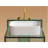 Умывальник CERAMICANOVA Element чаша накладная прямоугольная (цвет Белый Матовый) CN6052MW