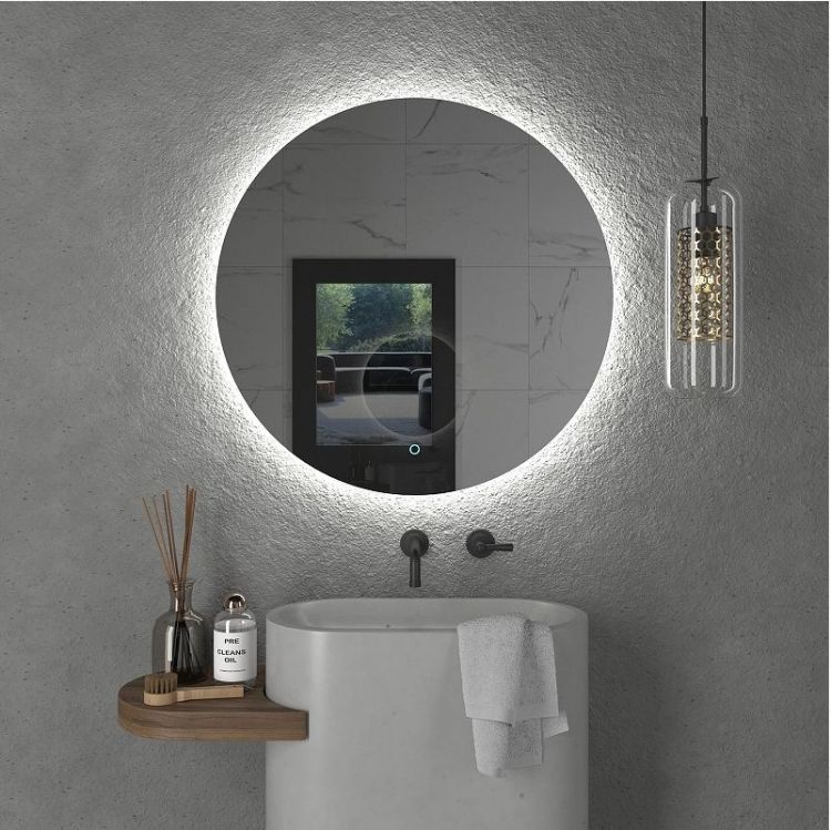 Зеркало Onika Сола 50 205025 с подсветкой с сенсорным выключателем и диммером