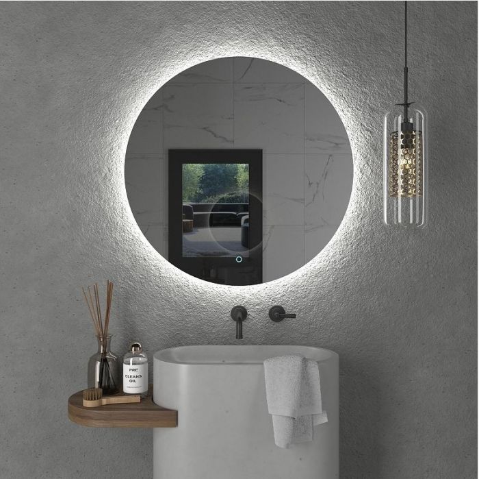 Зеркало Onika Сола 50 205025 с подсветкой с сенсорным выключателем и диммером