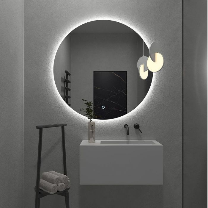 Зеркало Onika Сола 50 205025 с подсветкой с сенсорным выключателем и диммером