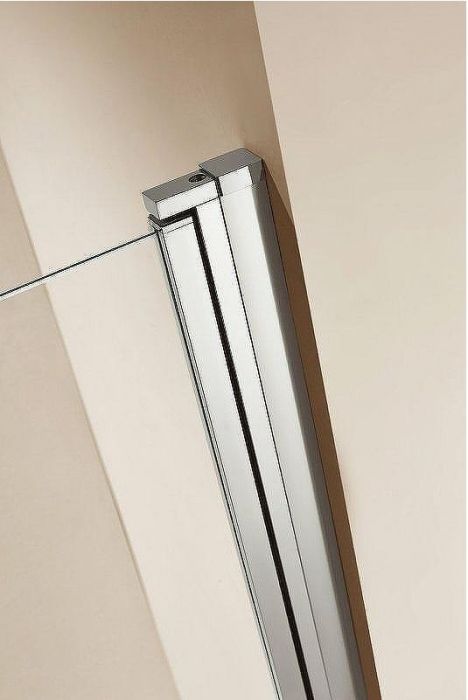 Душевая дверь Cezares Eco 70 ECO-O-B-1-70-P-Cr профиль Хром стекло рифленое