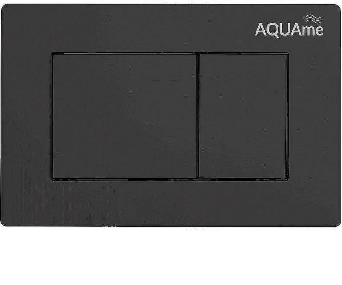 Клавиша смыва AQUAme AQM4102B Черная