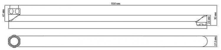 Излив для смесителя Lemark LM9475C Хром