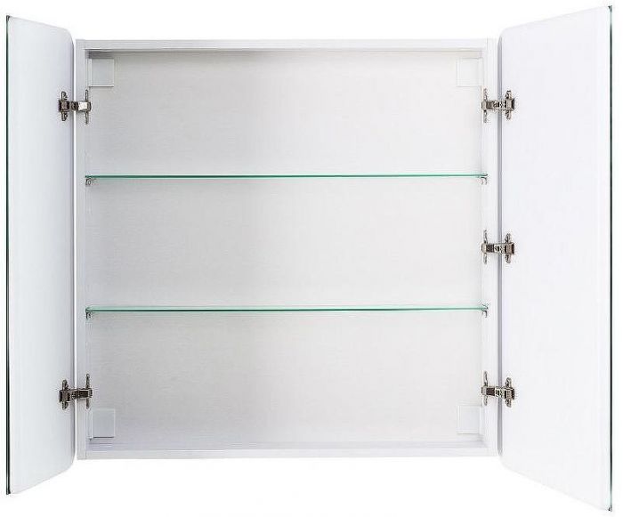Зеркальный шкаф BelBagno Marino 80 SPC-MAR-800/800-2A-LED-TCH с подсветкой Белый